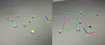Robot swarms and AR visualization